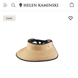 Helen Kaminsky Mita Hat Packable Visor